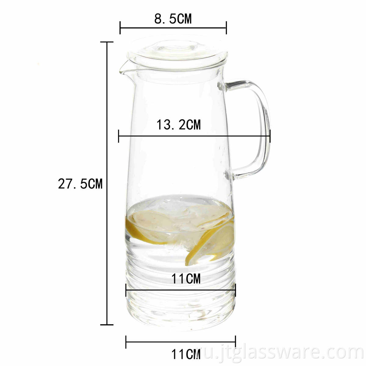 high borosilicate Glass heat cold resistant best quality coffee milk tea water carafe pot jug maker pitcher with glass and silicone lid (12)